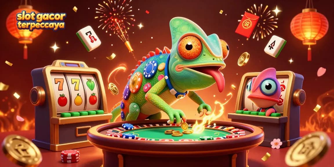 Menangkan slot gacor terpercaya dengan chameleon kasino yang beraksi di tengah kemeriahan permainan