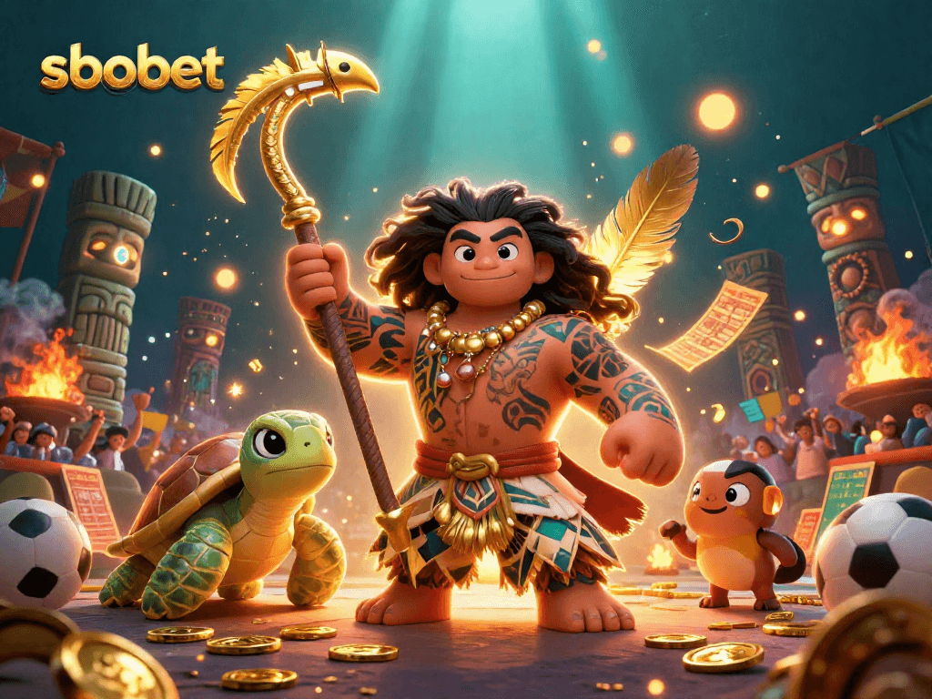 SBOBET offers online sports betting excitement with dynamic betting elements and vibrant characters.