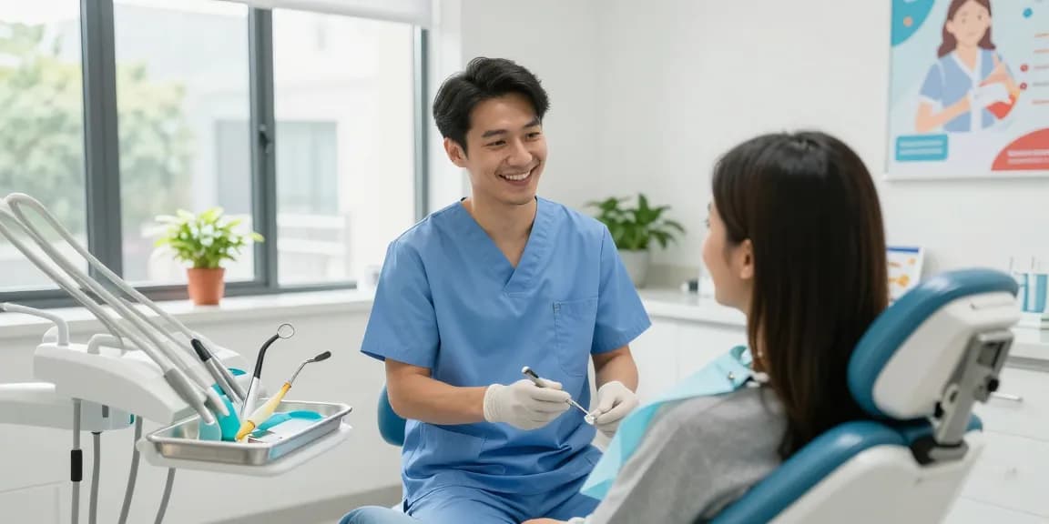 Find a dentist easily on our site with a welcoming dental clinic atmosphere.