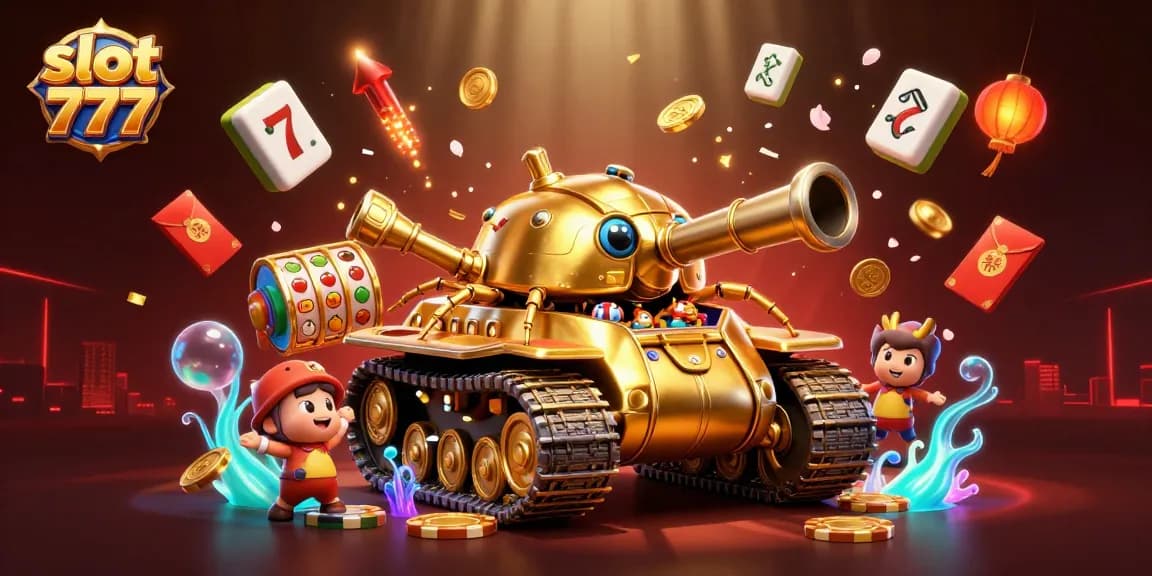 Experience thrilling gameplay with slot 777 in a vibrant casino setting, featuring exciting elements and joyful patrons.