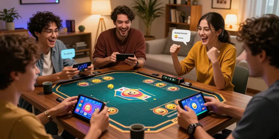 Download teen Patti gold and join friends in vibrant multiplayer card games at home.