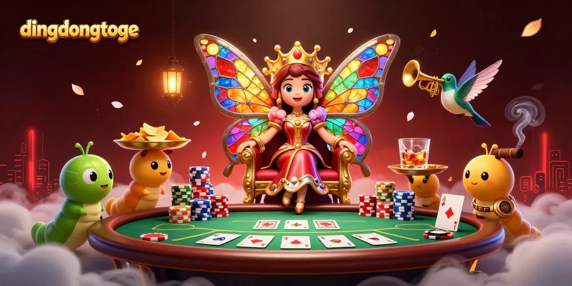 Experience stunning gameplay with dingdongtoge's vibrant lottery-themed illustration in a dynamic casino setting.