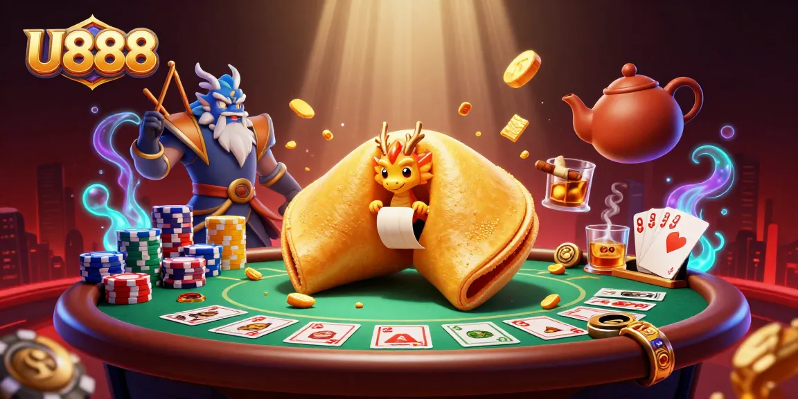 Engage with U888's immersive casino experience featuring vibrant 3D gaming elements and dynamic characters.