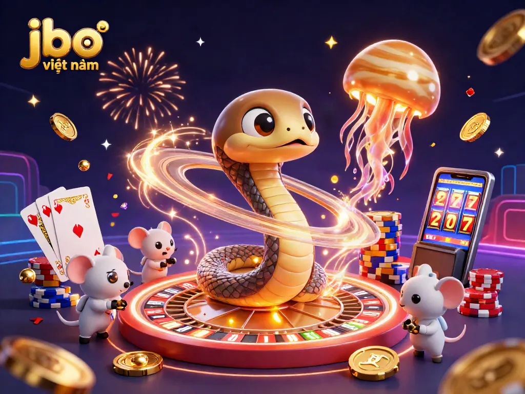 Experience the thrill of betting at jbo việt nam with vibrant cosmic characters and exciting gaming elements.