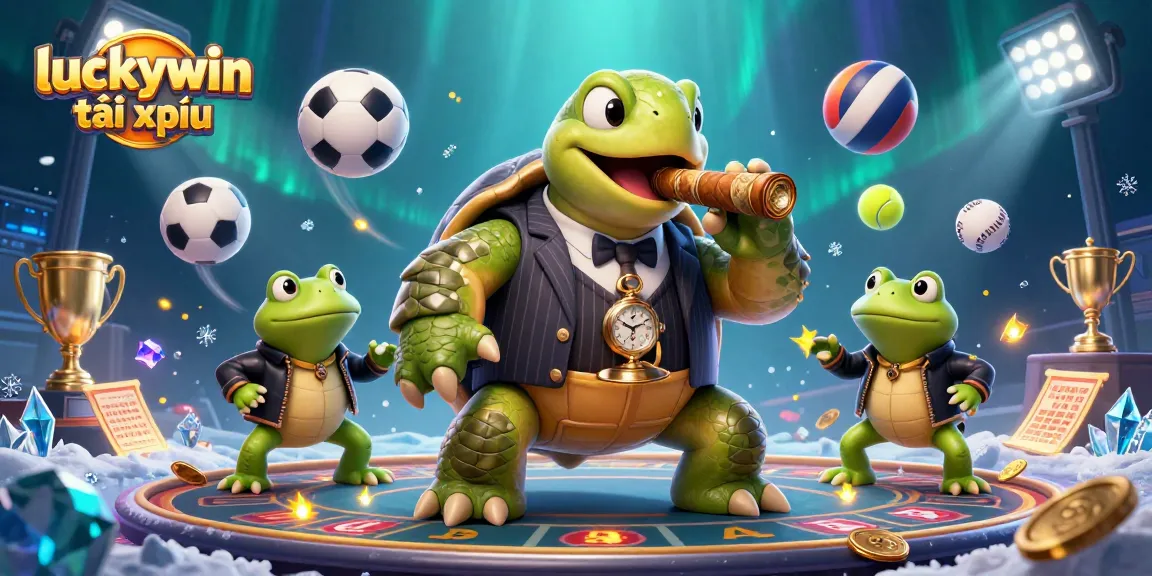 Experience the thrill of luckywin tài xỉu with iconic characters and dynamic betting elements in vibrant detail.