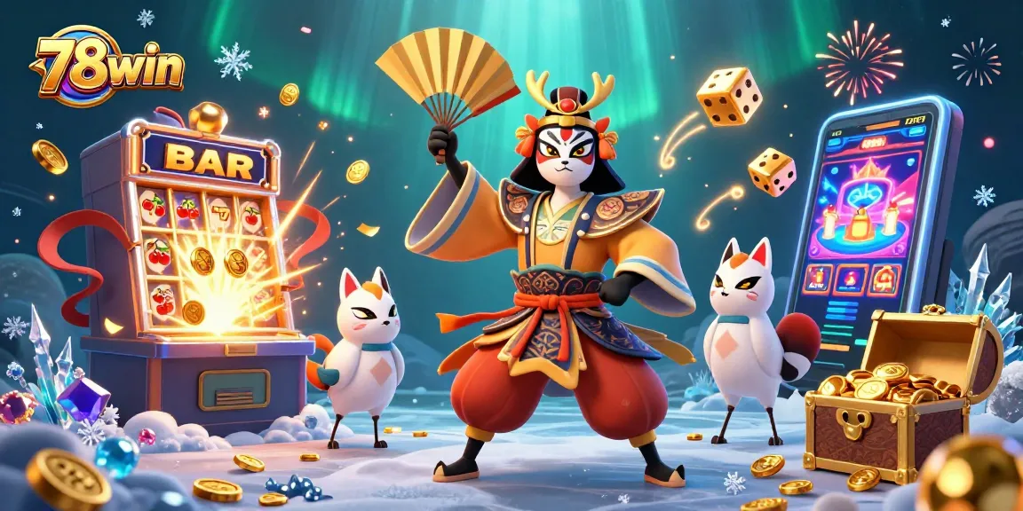 Navigate thrilling games at 78win with a dynamic 3D casino experience bursting with excitement.
