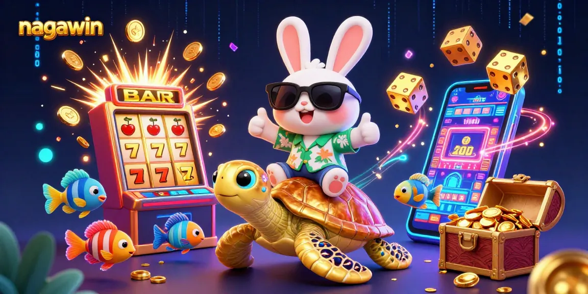 Nagawin menghadirkan pengalaman judi online yang menarik dengan karakter kartun dan elemen kasino yang berkilau.