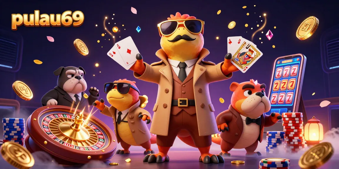 Win big with pulau69 and the raptor crew at the VIP casino lounge, filled with excitement!