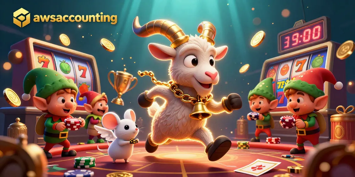 Play thrilling slots at awsaccounting's vibrant casino, showcasing lively characters and dynamic gameplay.