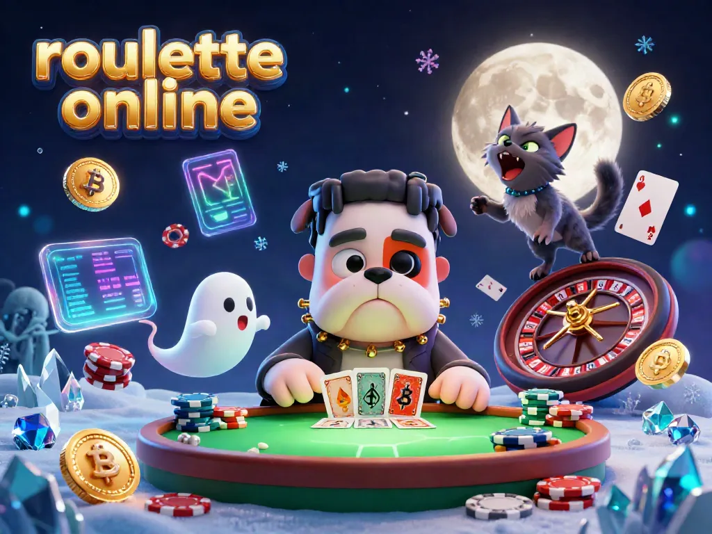 Experience the excitement of roullete online with vibrant 3D cartoon characters engaging in a thrilling casino game.