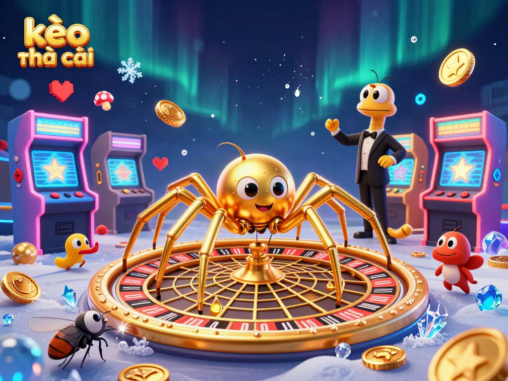 Experience thrilling kèo nhà cái strategies with unique casino-themed characters and visual effects.