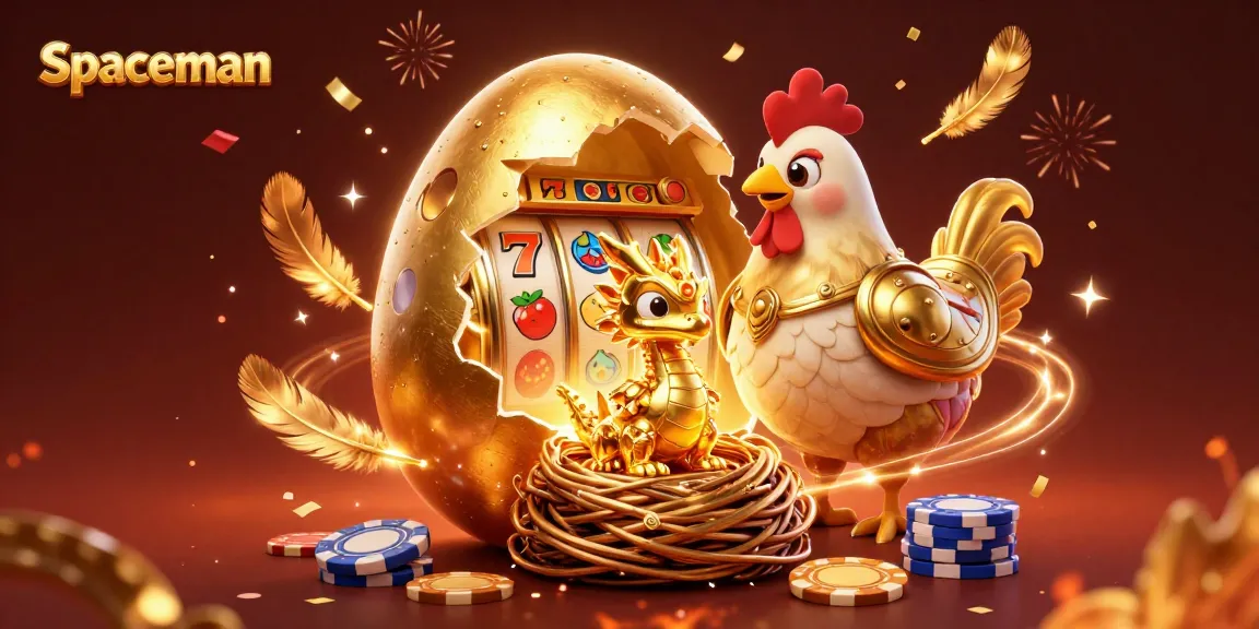 Experience thrilling slots action with Spaceman in a vibrant 3D cartoon casino scene, packed with winning vibes.
