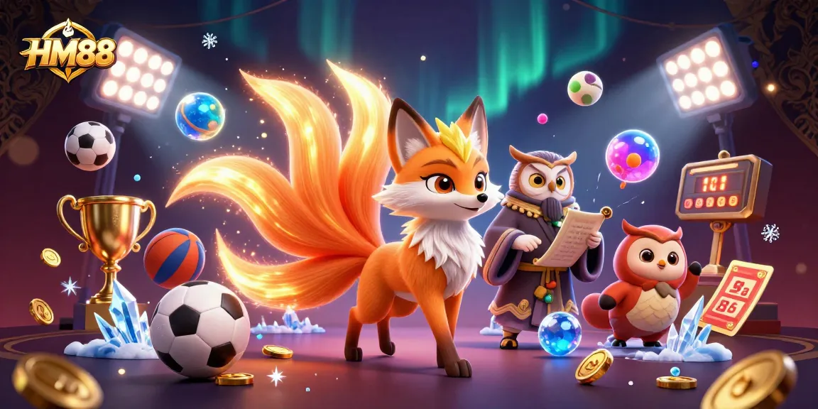 Experience thrilling gameplay and vibrant visuals with HM88 as characters come to life in a dazzling casino scene.