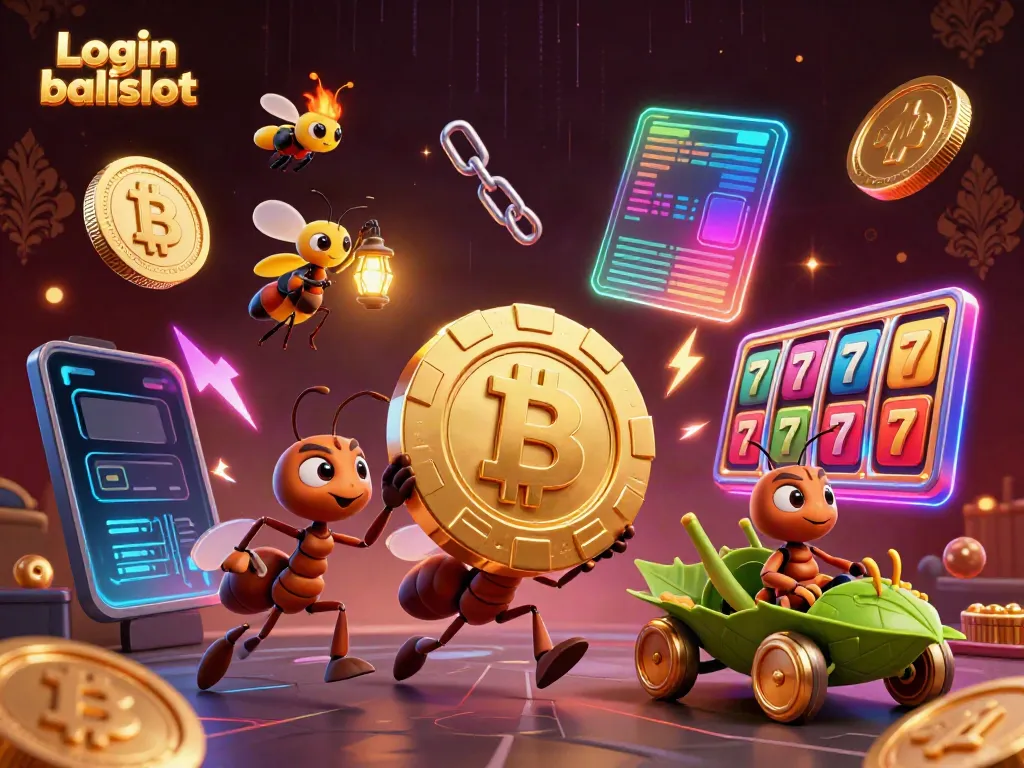 Experience the excitement of Login balislot with a dynamic heist scene filled with vibrant casino elements.
