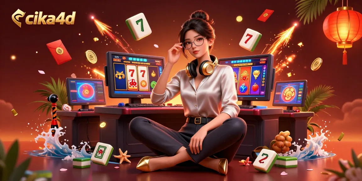 Experience the excitement of Cika4D with vibrant casino games and immersive scenes.