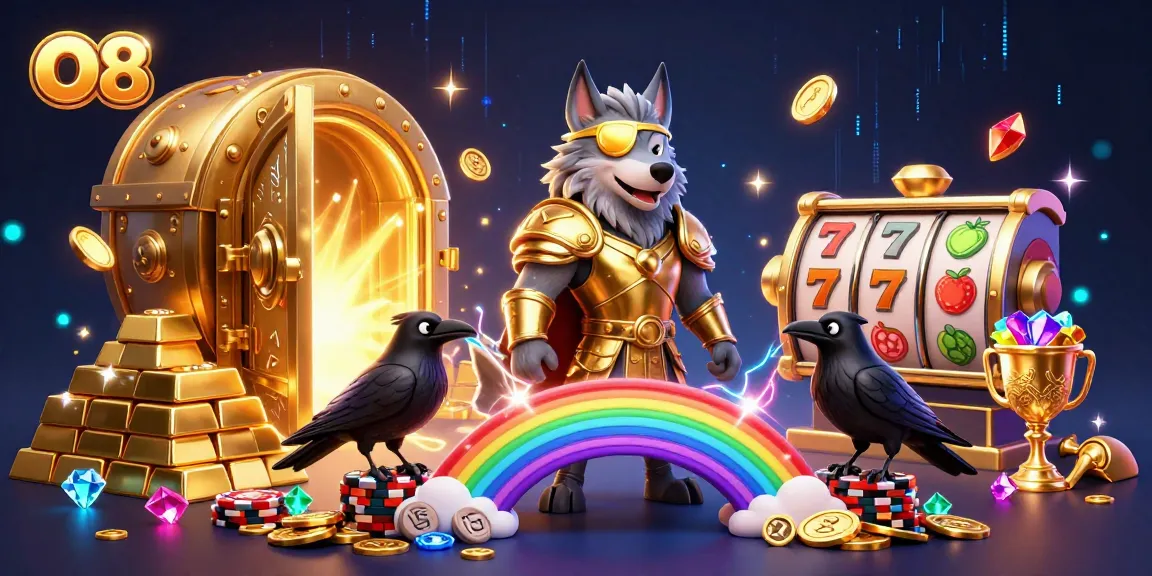 Engage in thrilling casino adventures with O8 as Odin and his ravens navigate the realm of luck.
