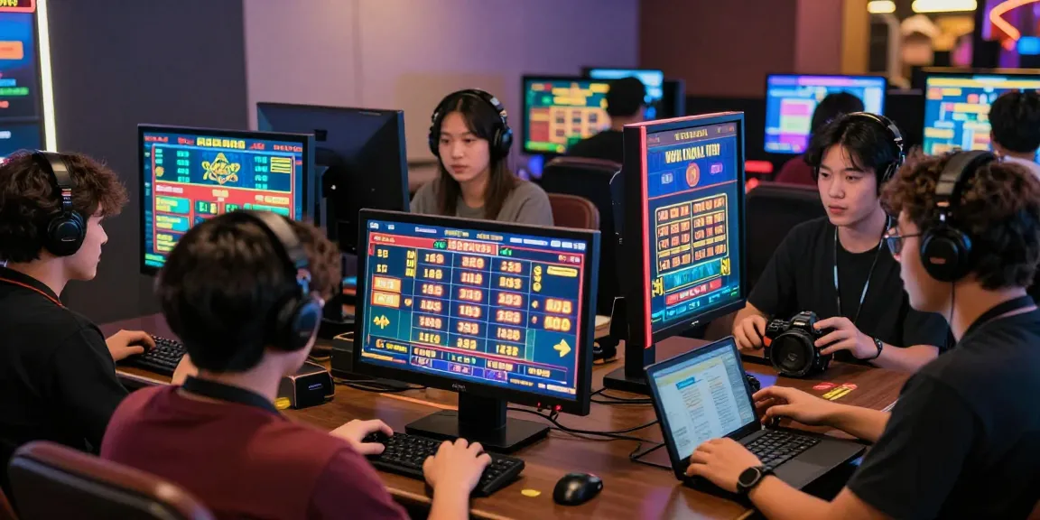 Togel88 Me Login engaging online betting scene with diverse players and vibrant graphics.
