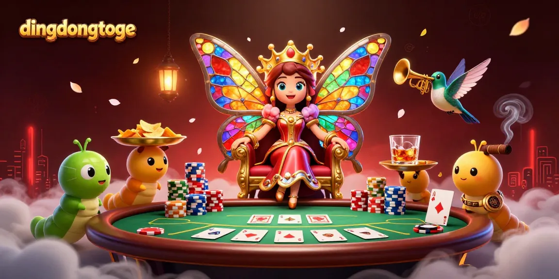 Experience stunning gameplay with dingdongtoge's vibrant lottery-themed illustration in a dynamic casino setting.