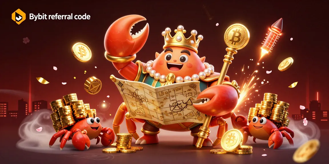 Engage with crypto trading using Bybit referral code amidst flourishing 3D casino elements.