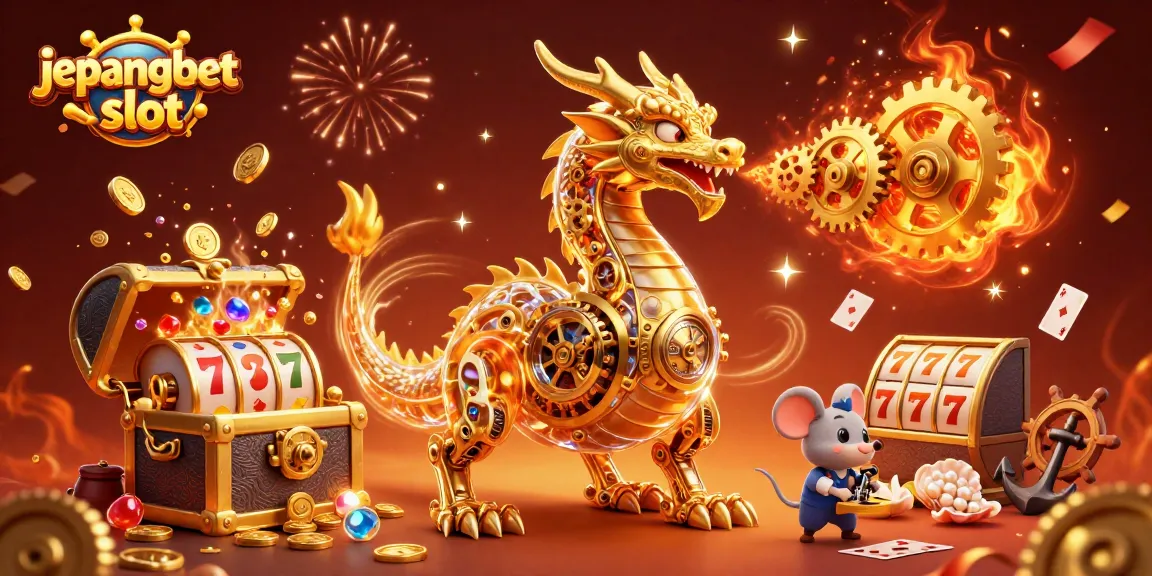 Experience epic wins at Jepangbet slot with a thrilling dragon and treasure scene.