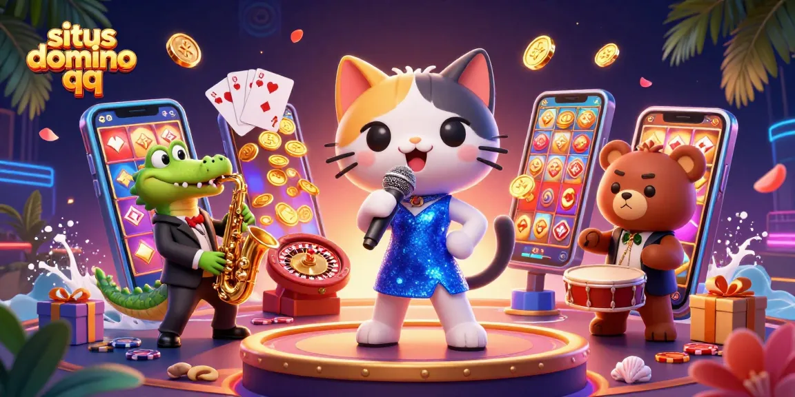 Engage with situs domino qq through vibrant, exciting casino action with jazz and fun elements.