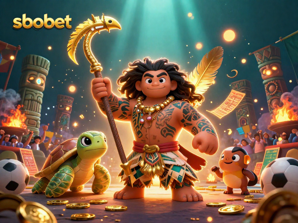SBOBET offers online sports betting excitement with dynamic betting elements and vibrant characters.
