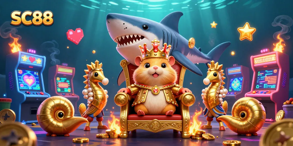 Play games with SC88: Immerse in the vibrant online casino world featuring 3D elements and vibrant illustrations.
