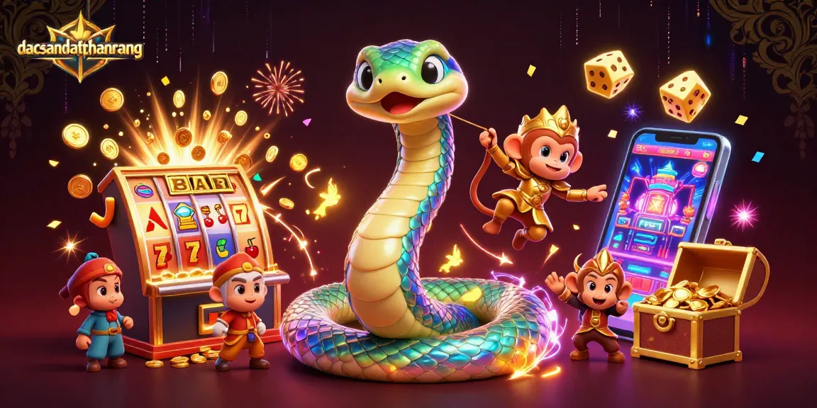 Spin the reels at dacsandatphanrang with lively characters and vibrant casino elements
