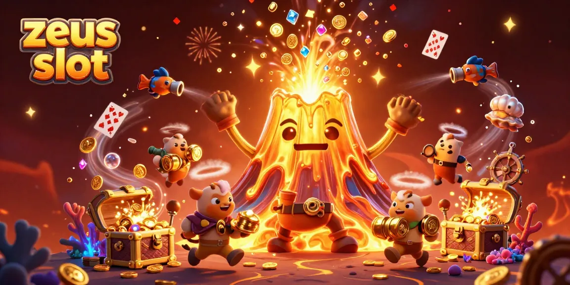 Play zeus slot as the golden volcano erupts coins and treasures, enchanting players with dynamic visuals.
