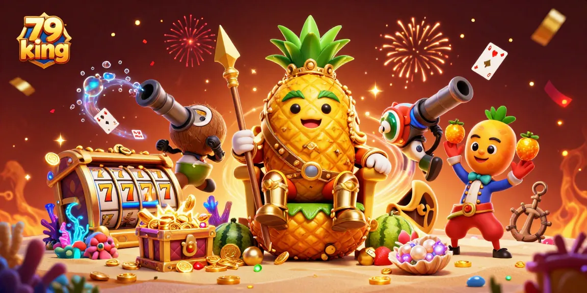 Join the excitement with 79 king in a vibrant beach casino full of games and treasures.
