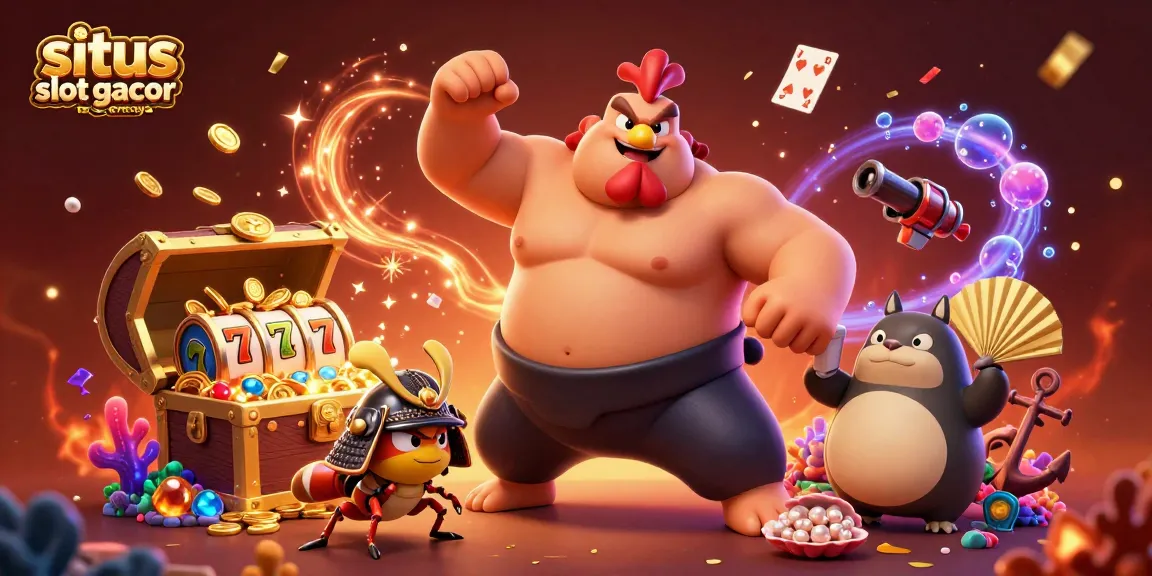 Menangkan permainan di situs slot gacor terpercaya dengan berbagai slot dan jackpot besar.