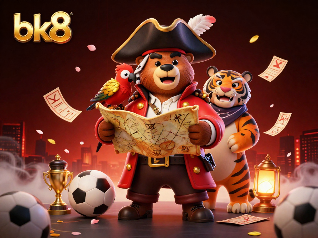 Discover thrilling betting on bk8 with sports-themed characters and dynamic elements.