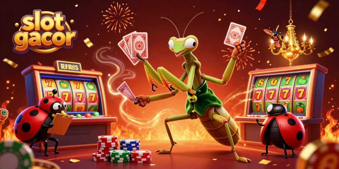 Experience thrilling slot gacor action with vibrant 3D visuals of engaging casino elements.