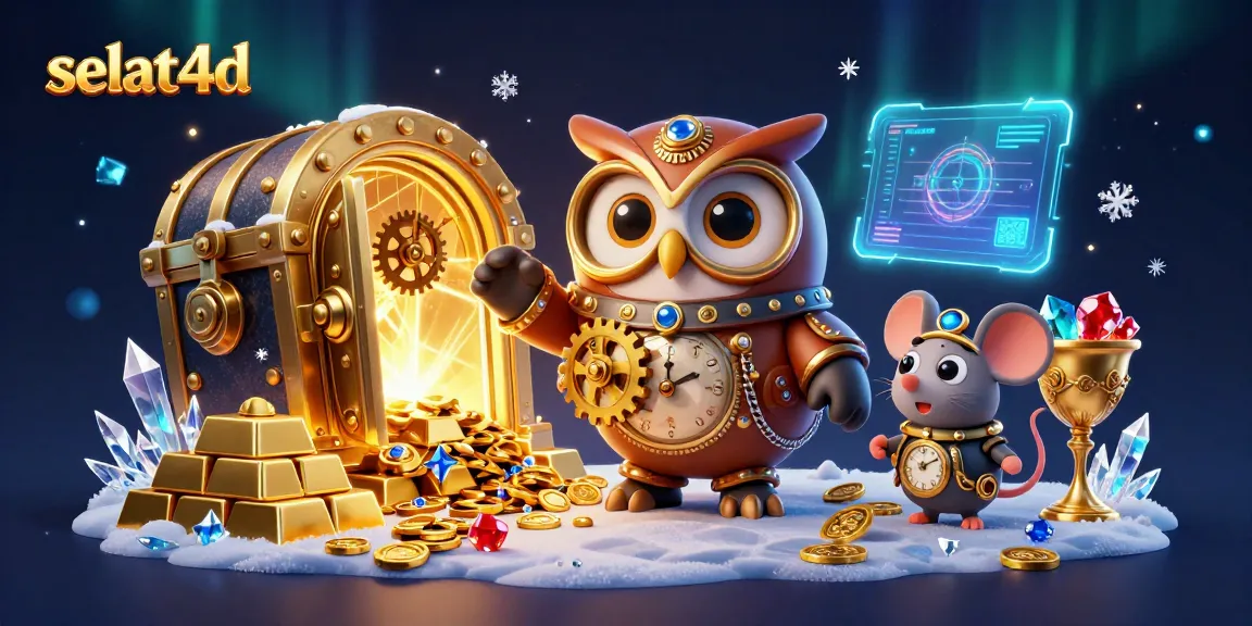 Experience the thrilling selat4d casino adventure with a time-traveler owl and treasures galore.
