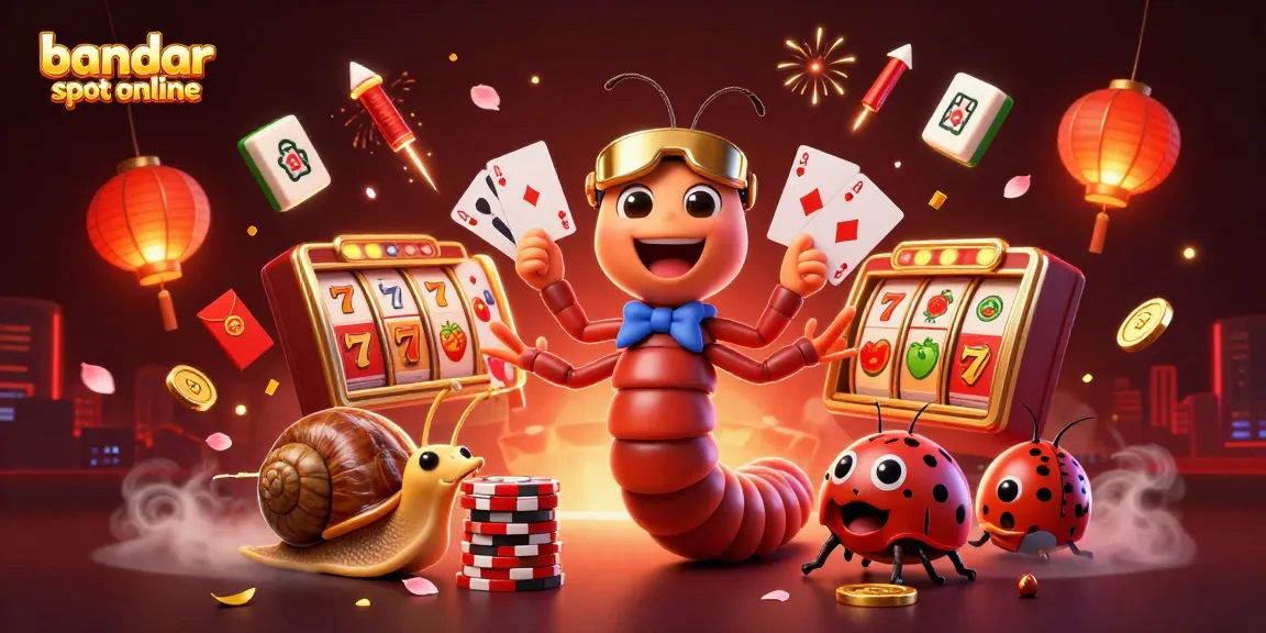 Menangkan permainan bandar slot online dengan dealer kartun dan elemen keberuntungan yang meriah.