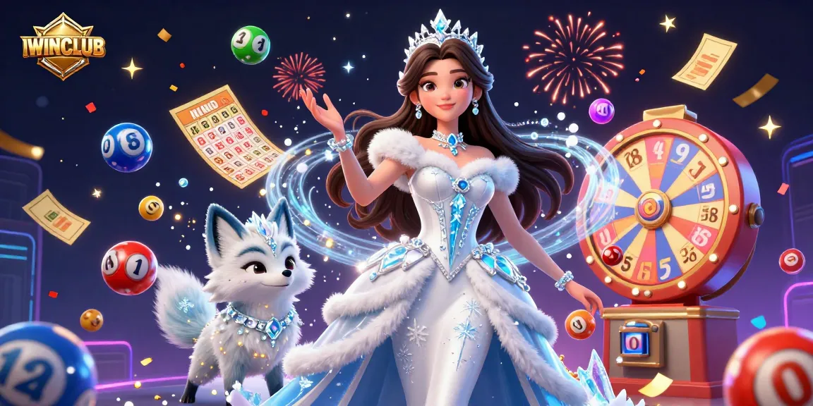 IWINCLUB offers an enchanting gaming experience with vibrant lottery elements and magical characters.