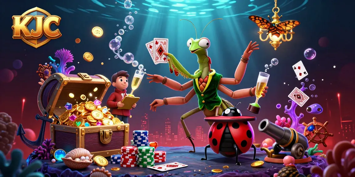 KJC brings excitement to life with vibrant casino adventures, showcasing a lively atmosphere and enchanting characters.