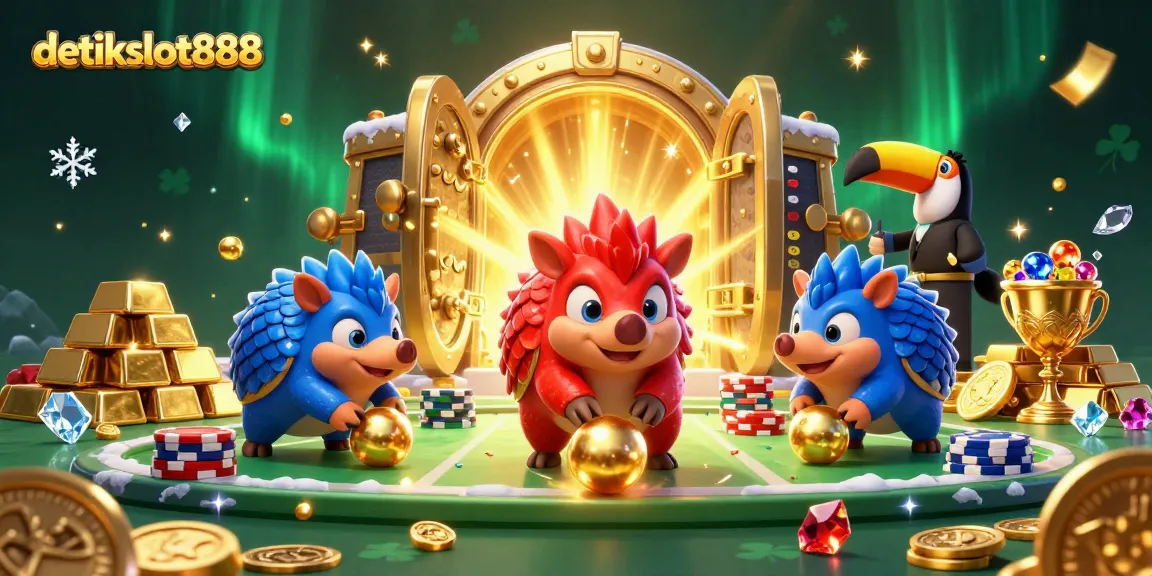Menangkan jackpot di detikslot888 dengan permainan slot bergaya menyenangkan yang menampilkan pangolins beraksi.