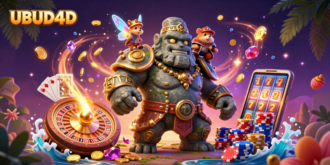 Win big with UBUD4D's thrilling scatter slots and vibrant gameplay experiences.