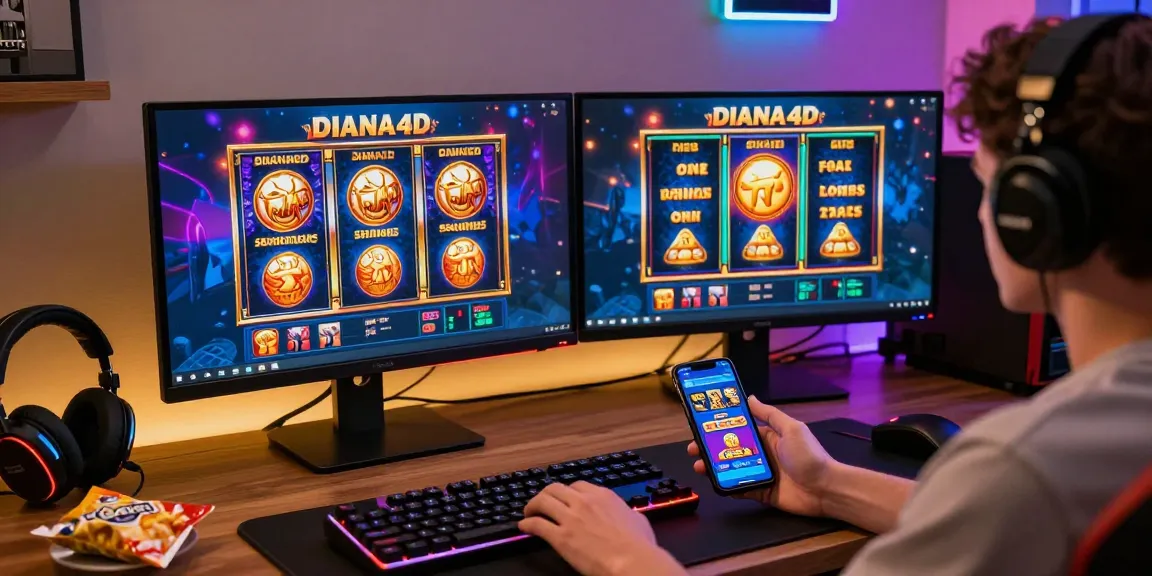 Pengguna menikmati permainan di platform diana4d dengan pengalaman gaming yang menarik dan akses mudah.