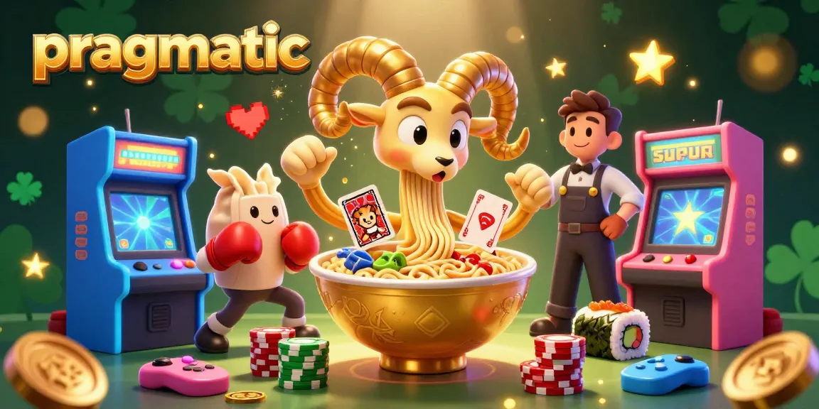 Engage with captivating pragmatic slot games featuring colorful arcade elements and interactive characters.