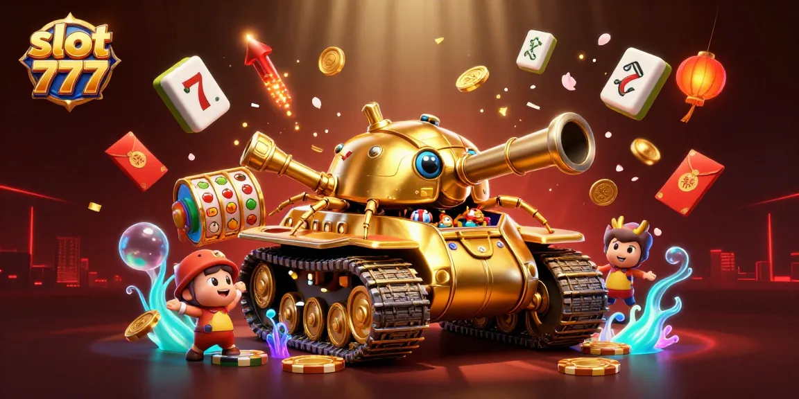 Experience thrilling gameplay with slot 777 in a vibrant casino setting, featuring exciting elements and joyful patrons.