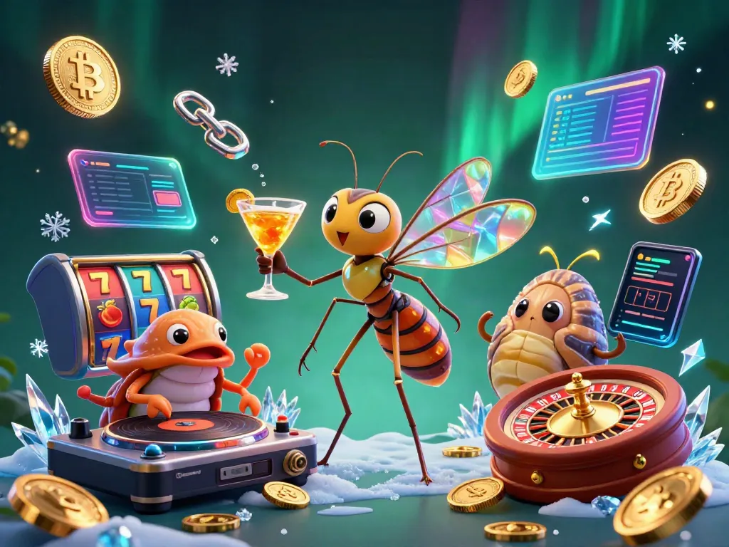 Experience thrilling slot action with a 3D cartoon casino mascot coming to life.