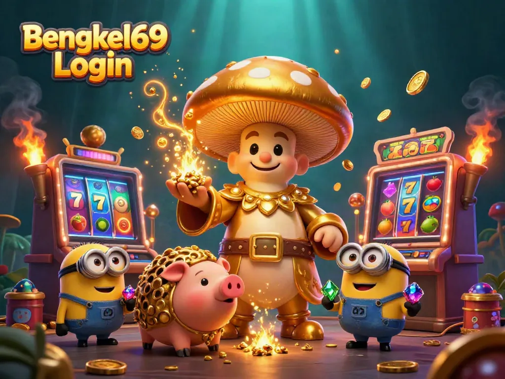 Experience success with Bengkel69 Login as the wizard transforms gems and reels into treasures.