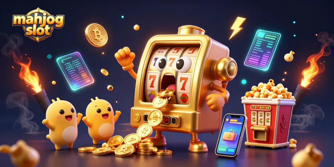 Experience thrilling wins with mahjong slot featuring dynamic golden slot machines and crypto coins.