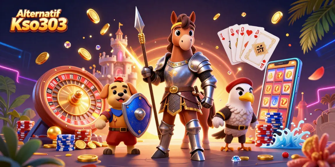 Ikut serta dalam permainan slot di Alternatif Kso303 yang menarik dan menguntungkan.