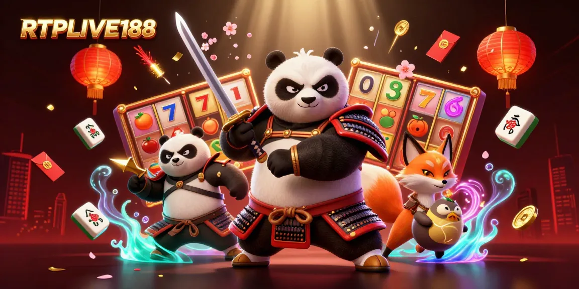 Terlibat dengan permainan slot mendebarkan yang menampilkan RTPLIVE188, sebuah adegan kartun 3D dengan elemen yang cerah.