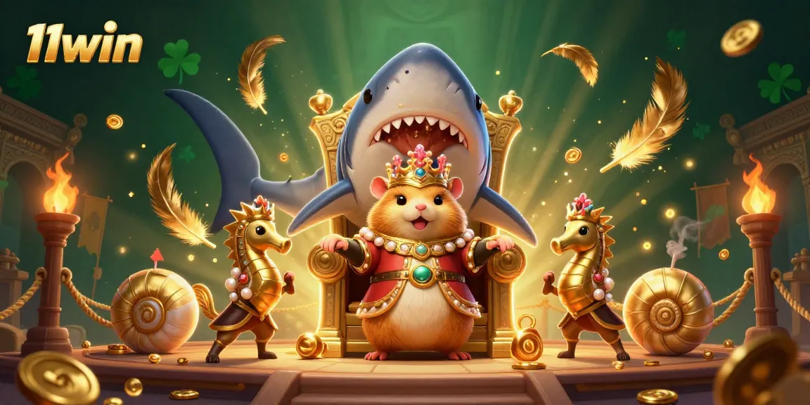 Engage in thrilling 11win casino adventures with our vibrant, fun-filled 3D depiction of gaming royalty.