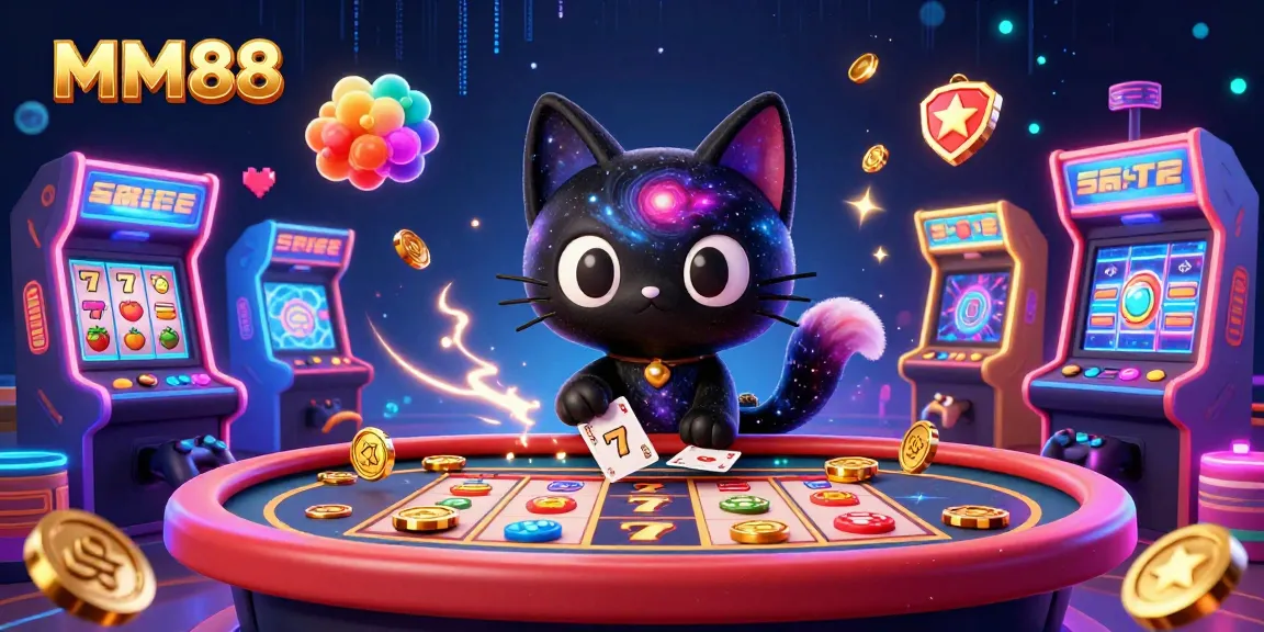 Engage with MM88 at a vibrant cosmic casino, where lucky charms and joyous gameplay meet.